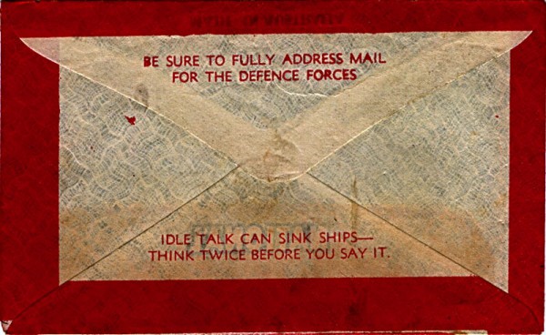 Telegram envelope reverse